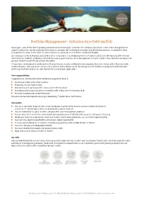 Infrastructure Debt (M/F/D)