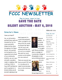 Fccc Newsletter