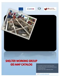 Shelter Working Group Gis Map Catalog