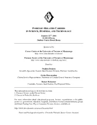 Forensic-Related Careers in Science, Business, and Technology