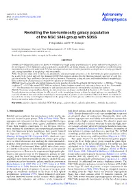 Revisiting the Low-Luminosity Galaxy Population of the NGC 5846 Group with SDSS