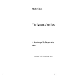 The Descent of the Dove