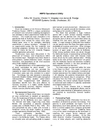 AMPS Operational Utility