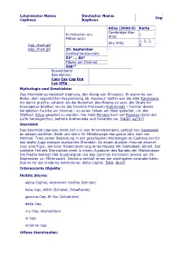 Cepheus Deutscher Name: Kepheus Cep Atlas (2000.0)