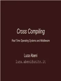 Cross Compiling
