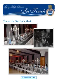 Newsletter Term 3