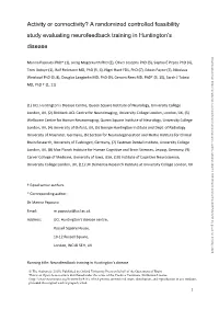 A Randomized Controlled Feasibility Study Evaluating Neurofeedback