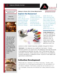 Explore the Resources! Collection