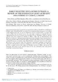 Early Neolithic Enclosures in Wales: a Review of the Evidence in Light of Recent Discoveries at Caerau, Cardiff