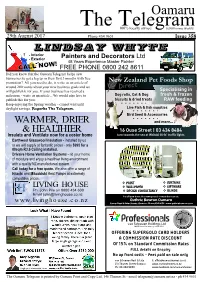 Oamaru Telelgram Issue