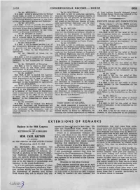 6059 Extensions ·Of Remarks Hon. Carl Hayden