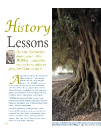 John Wolfskill - Shaped the Way We Farm, What We Grow and How We Do It
