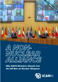 NATO and the UN Ban on Nuclear Weapons