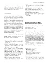 Donor/Acceptor Metallocenes: a New Structure Principle in Catalyst Design