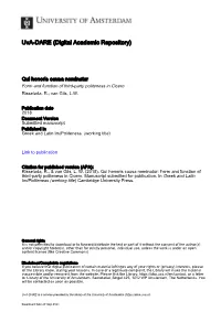 Form and Function of Third-Party Politeness in Cicero Risselada, R.; Van Gils, L.W