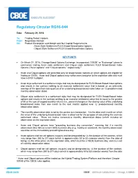 Regulatory Circular RG16-044