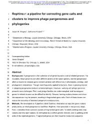 A Pipeline for Correcting Gene Calls and Clusters to Improve
