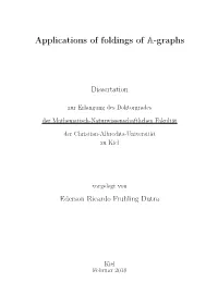 Applications of Foldings of A-Graphs