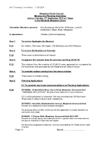 Approved Minutes 17.09.19