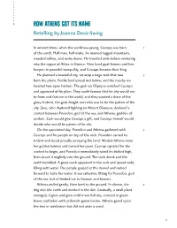 “How Athens Got Its Name” Retelling by Joanna Davis-Swing