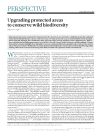 Upgrading Protected Areas to Conserve Wild Biodiversity – Nature