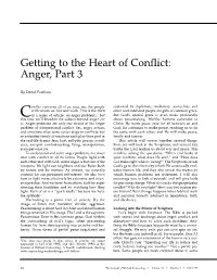 Anger, Part 3