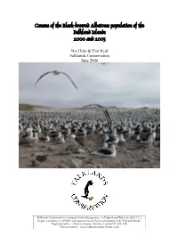 Census of the Black-Browed Albatross Population of the Falkland Islands 2000 and 2005