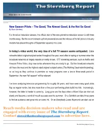 Reach Media Decision Makers Who Read and Are Engaged with Every Issue of the Sternberg Report