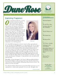 Exploring Fragrance 1 Ur Annual Luncheon/Lecture Is Coming Exploring Fragrance up October 3Rd and You Will Not Want to Miss This One