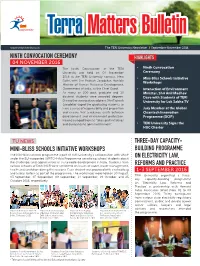 Mini-Bliss Schools Initiative Workshops Three-Day