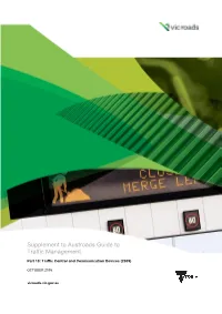 Supplement to Austroads Guide to Traffic Management Part 10: Traffic Control and Communication Devices (2009)
