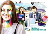 6Th Form Prospectus 2020-21
