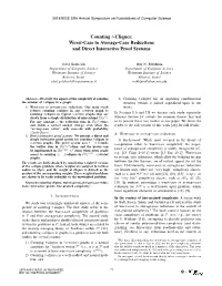 Counting T-Cliques: Worst-Case to Average-Case Reductions and Direct Interactive Proof Systems