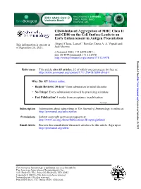 Early Enhancement in Antigen Presentation and CD80 on the Cell