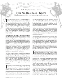 Like No Business I Know the Longest-Running Non-Campaign on Broadway