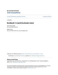 A Macos Bootloader Attack
