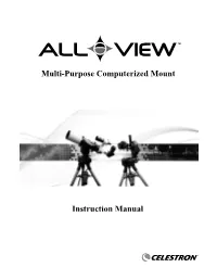 Allview Mount Manual