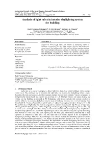 Analysis of Light Tubes in Interior Daylighting System for Building