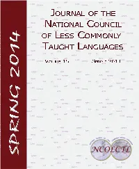 JNCOLCTL Vol. 15 Spring-Online.Pdf