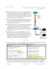 19(A). Router on a Stick Ccnacookbook .C Om