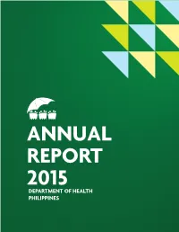 2015 DOH Annual Report
