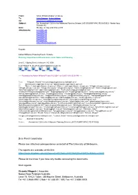 Dear Panel Coordinator Please See Attached Correspondence on Behalf