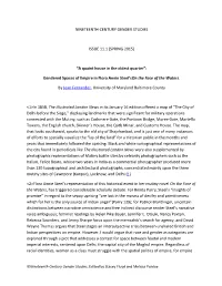 Nineteenth-Century Gender Studies Issue 11.1 (Spring