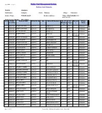 Ration Card Management System Ration Card Reports