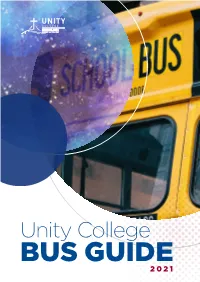 Unity College BUS GUIDE 2021 2 3