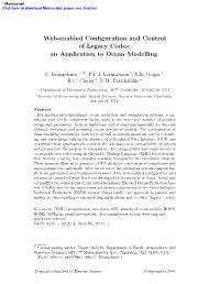 An Application to Ocean Modelling