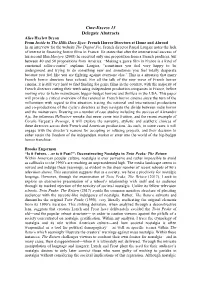 Cine-Excess 13 Delegate Abstracts