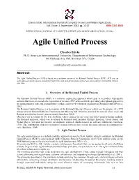 Agile Unified Process