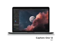 Capture One 12 12.1 Capture One Release Notes