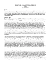 DIGITAL COMMUNICATIONS (Part 3) by AD5XJ Ken